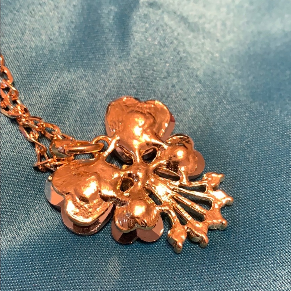 🔥4 hearts and a rose necklace - Picture 6 of 8